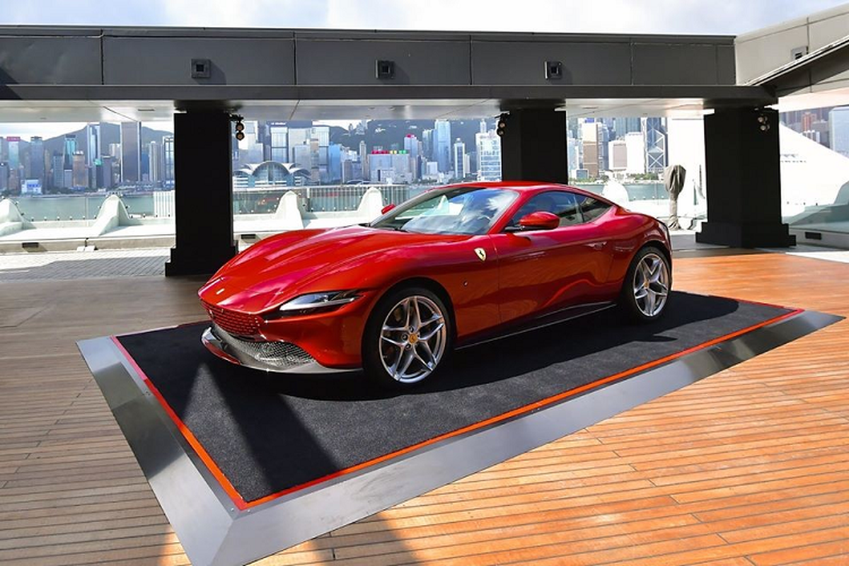 Sieu xe Ferrari Roma moi ban ra tu 9 ty dong tai Hong Kong-Hinh-3