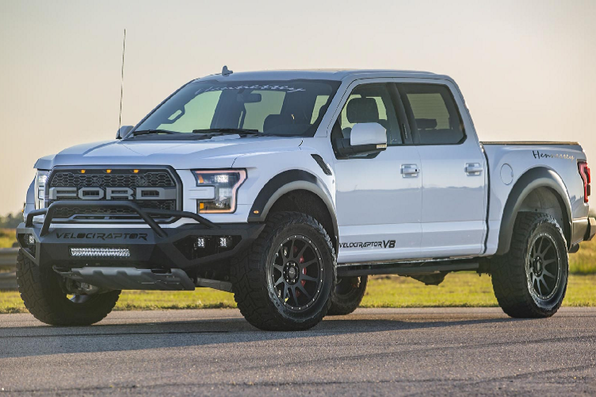 Sieu pham Ford F-150 Raptor dong co V8 758 ma luc tu Hennessey