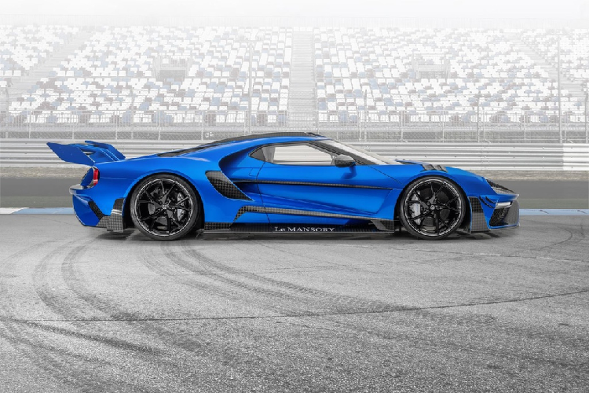 Ford GT do Mansory 710 ma luc, chi 3 chiec tren toan the gioi-Hinh-4