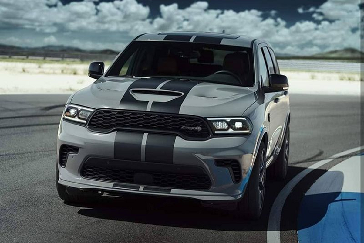 SUV co bap Dodge Durango SRT Hellcat 2021 lan dau lo dien-Hinh-2