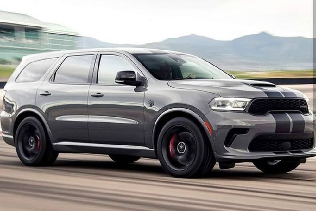 SUV co bap Dodge Durango SRT Hellcat 2021 lan dau lo dien