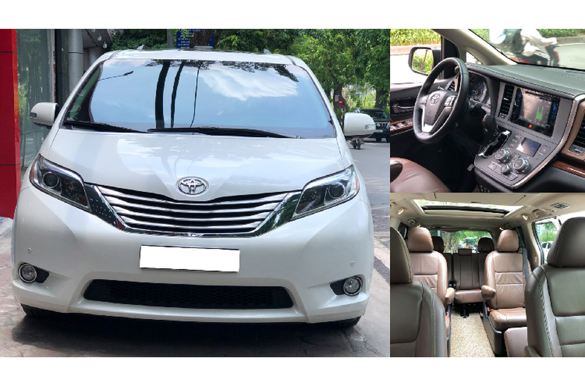 Toyota Sienna cu gan 3 ty o Ha Noi, dat hon Mercedes V-Class moi