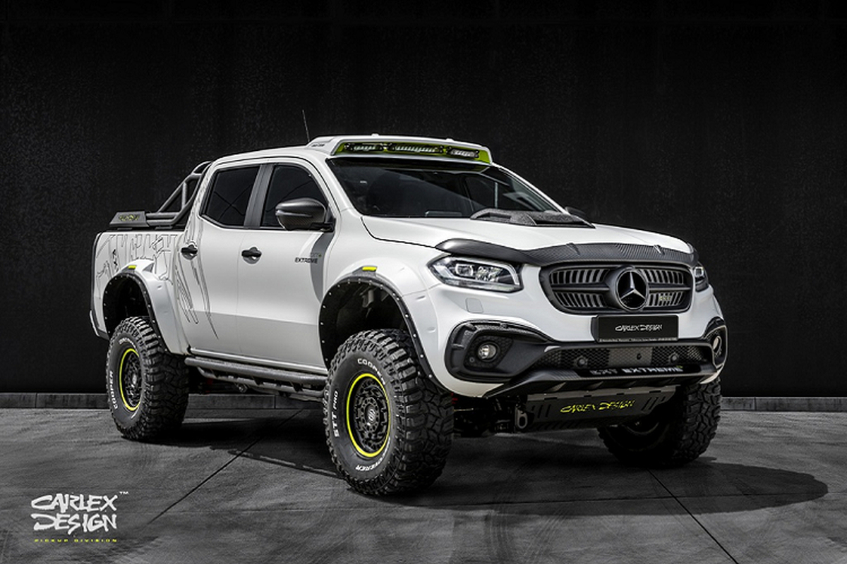 Chi tiet ban tai Mercedes-Benz X-Class do off-road sieu chat