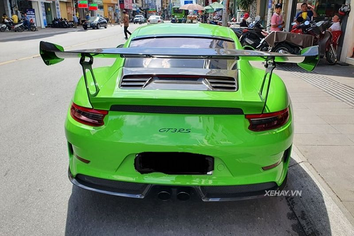 Porsche 911 GT3 RS Lizard Green hon 17 ty, doc nhat Viet Nam-Hinh-5