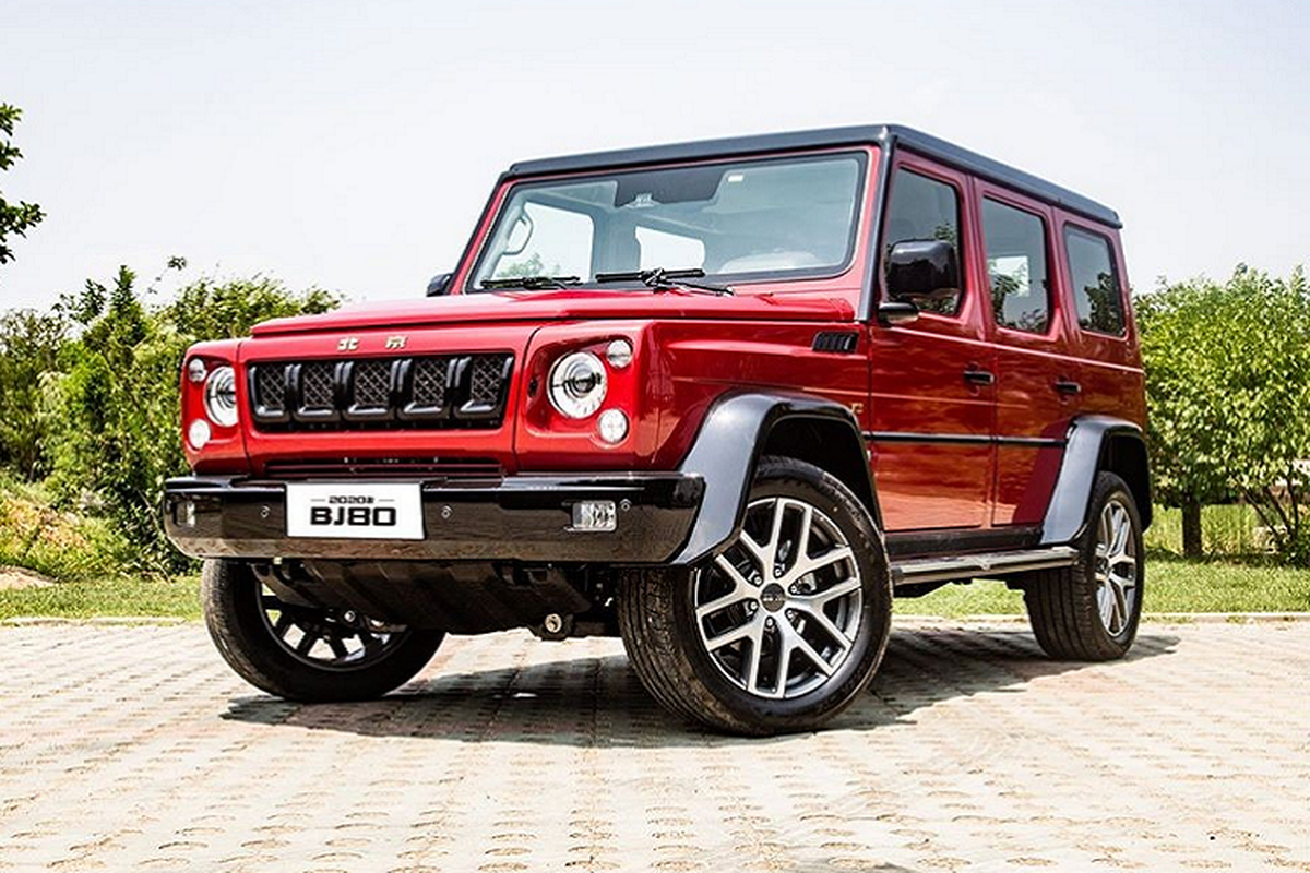 Beijing BJ80 3.0 V6T “nhai” Mercedes-Benz G-Class tu 1,15 ty dong