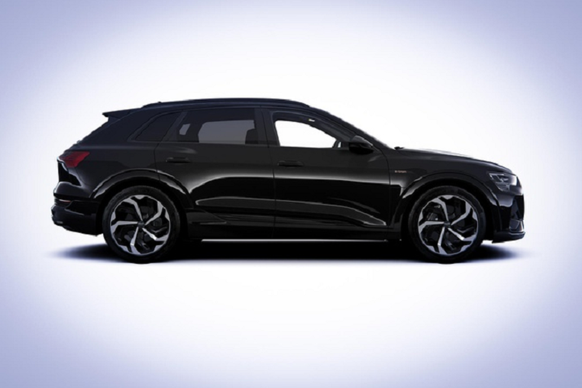 Ra mat xe sang chay dien Audi e-tron Black Edition 2021 moi-Hinh-3