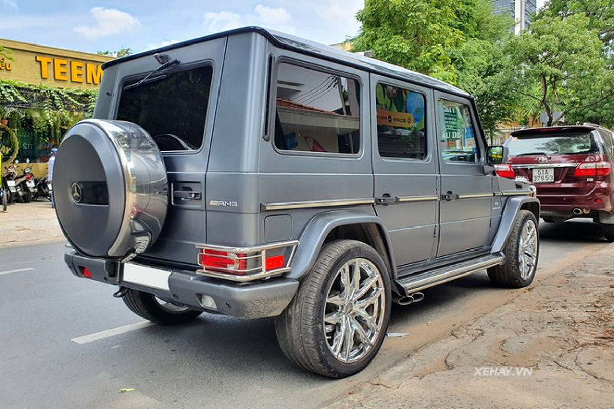 Cham mat Mercedes-AMG G55 