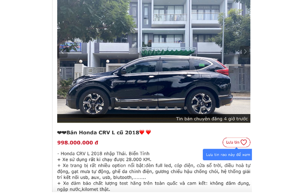 Honda CR-V co phai dong xe CUV giu gia nhat Viet Nam?-Hinh-3