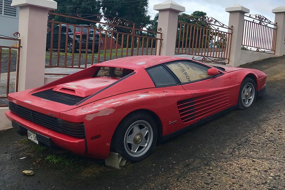 Sieu xe Ferrari Testarossa bi 