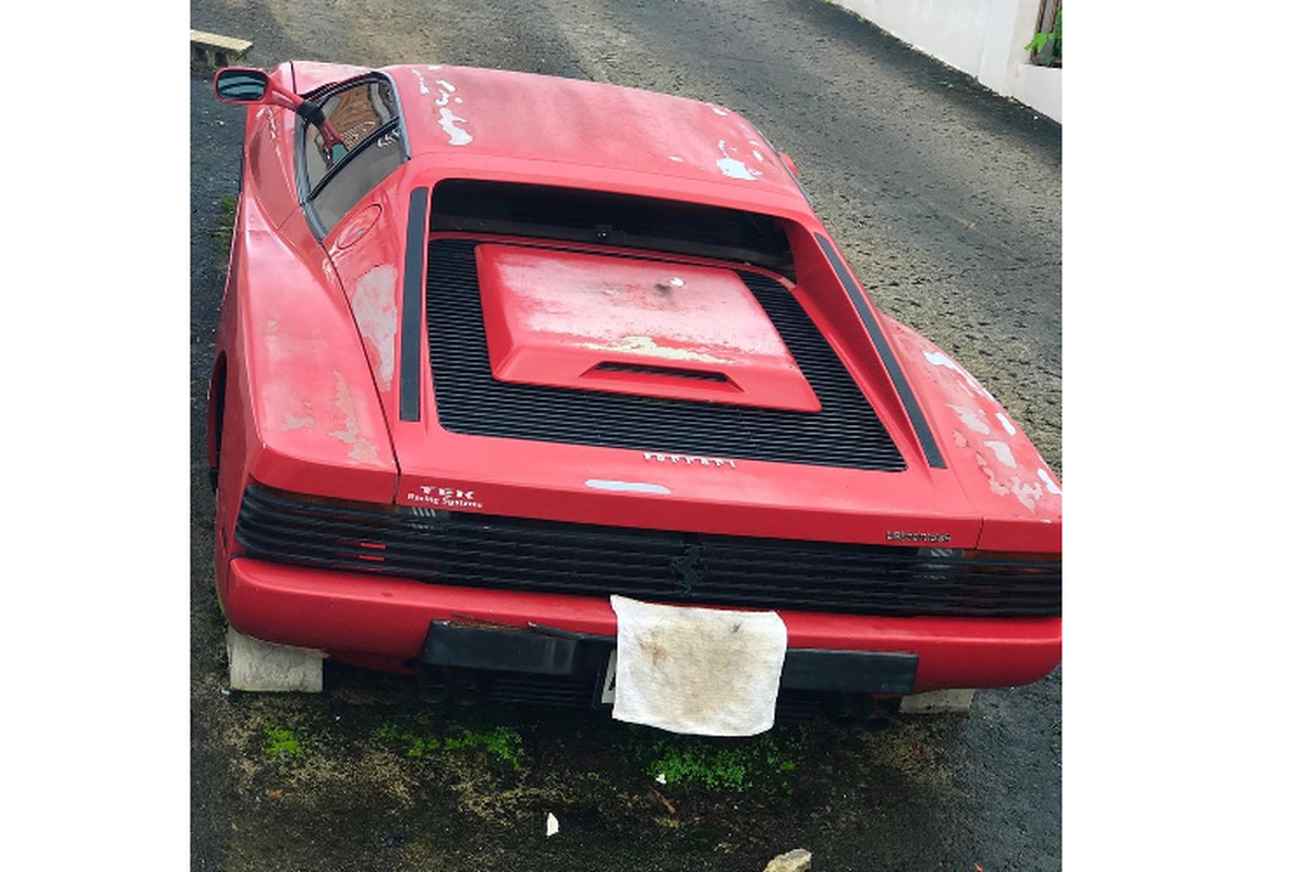 Sieu xe Ferrari Testarossa bi 