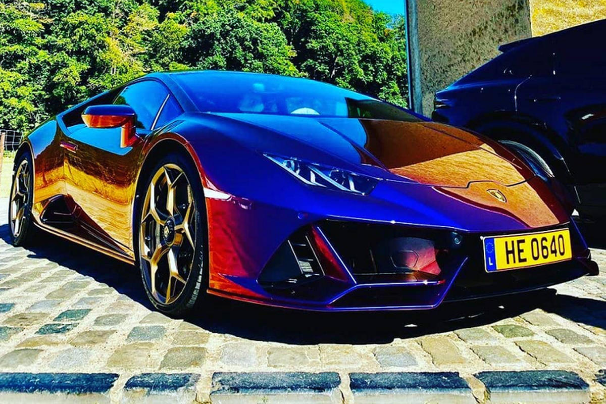 Sieu xe Lamborghini Huracan EVO so huu mau son 1,8 ty dong-Hinh-9