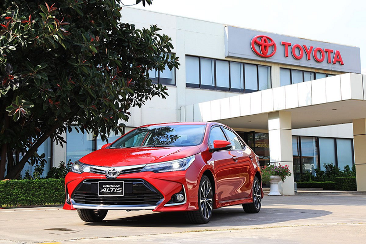 Can canh Toyota Corolla Altis 2020 tu 741 trieu tai Viet Nam