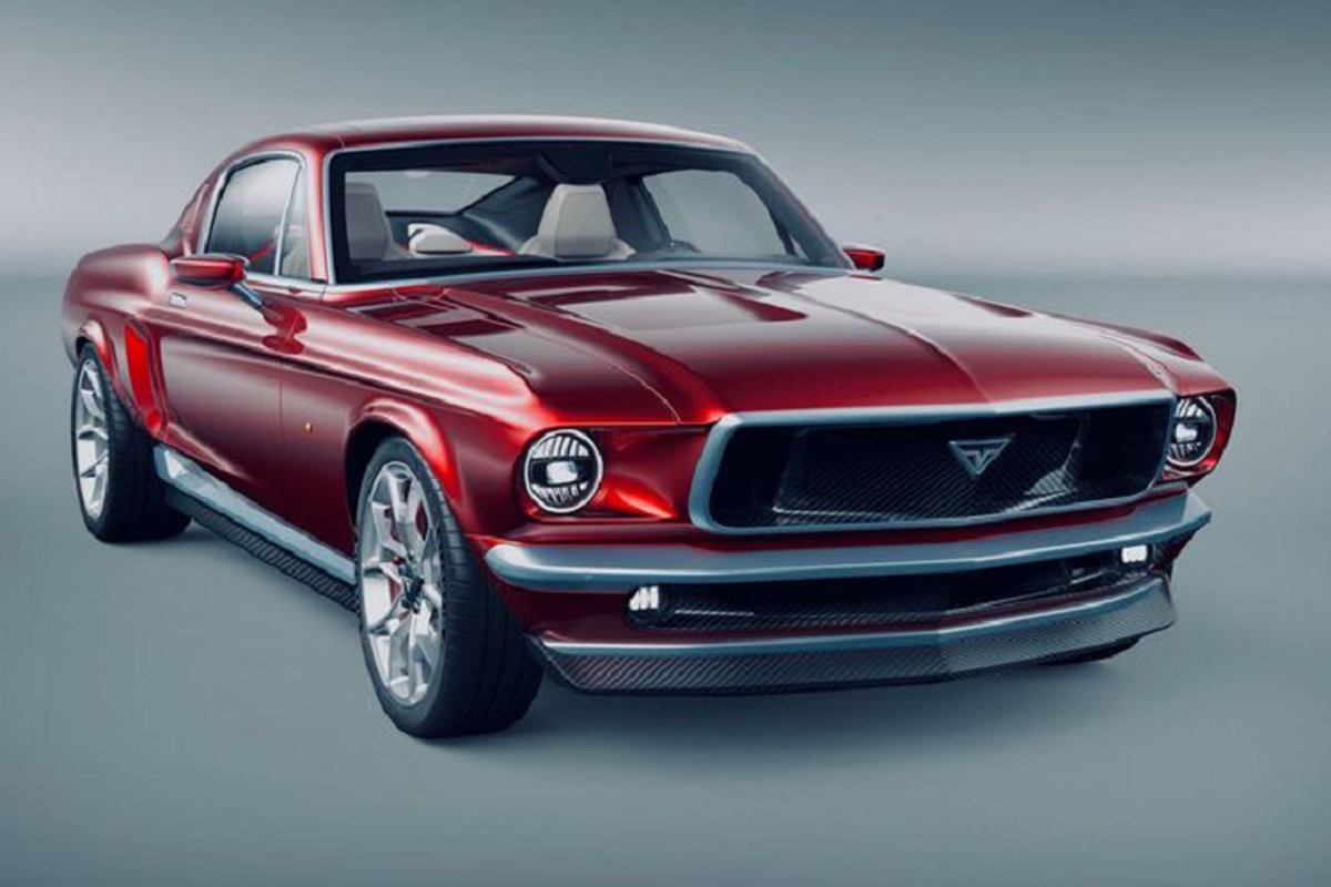 Aviar ra mat “dua con lai” cua Ford Mustang va Tesla