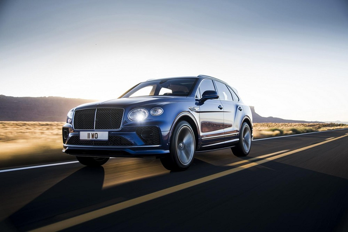 Bentley Bentayga Speed 2021 - SUV sieu sang nhanh nhat the gioi