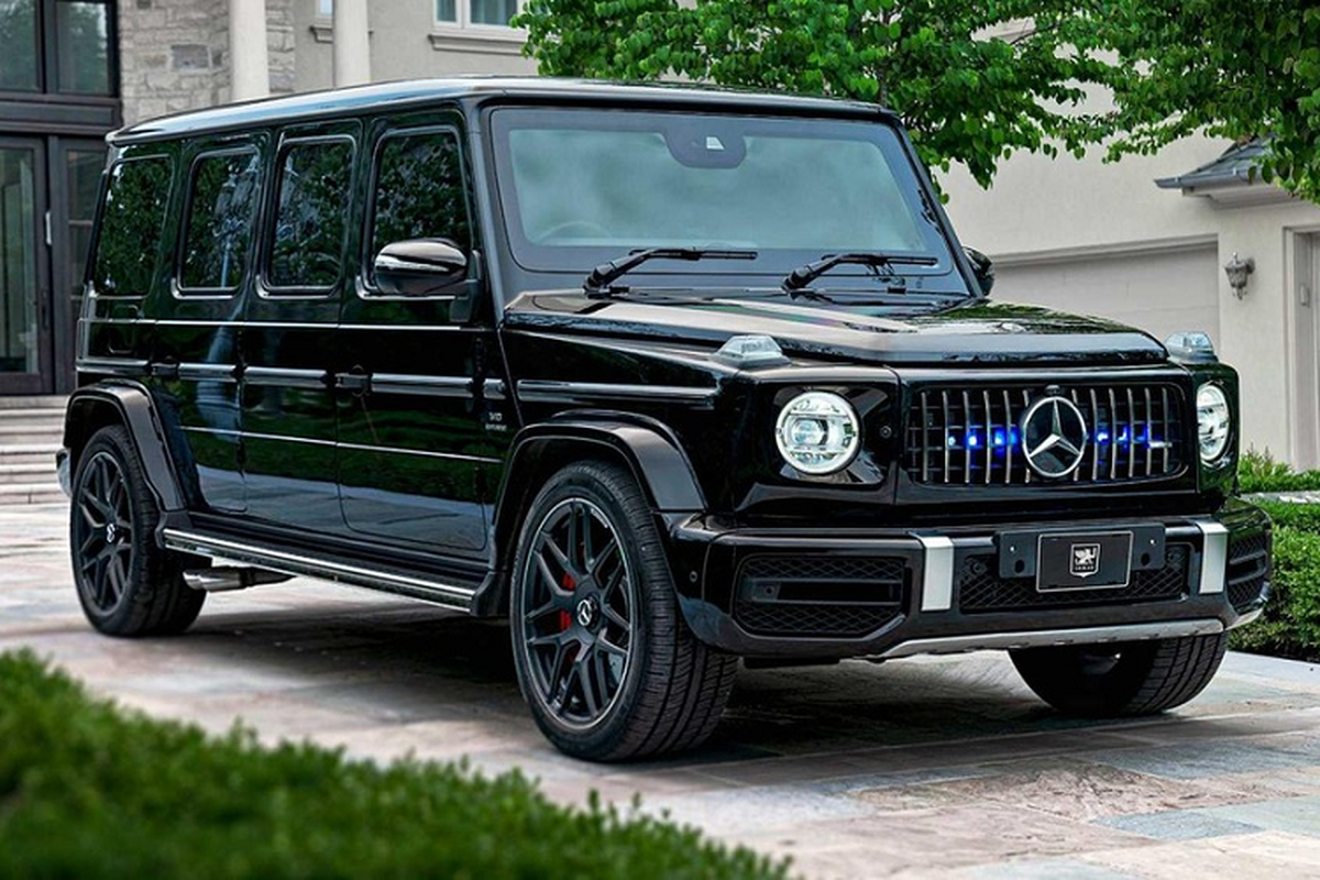 Mercedes-AMG G63 Limo 2020 chong dan day sang chanh tu Inkas