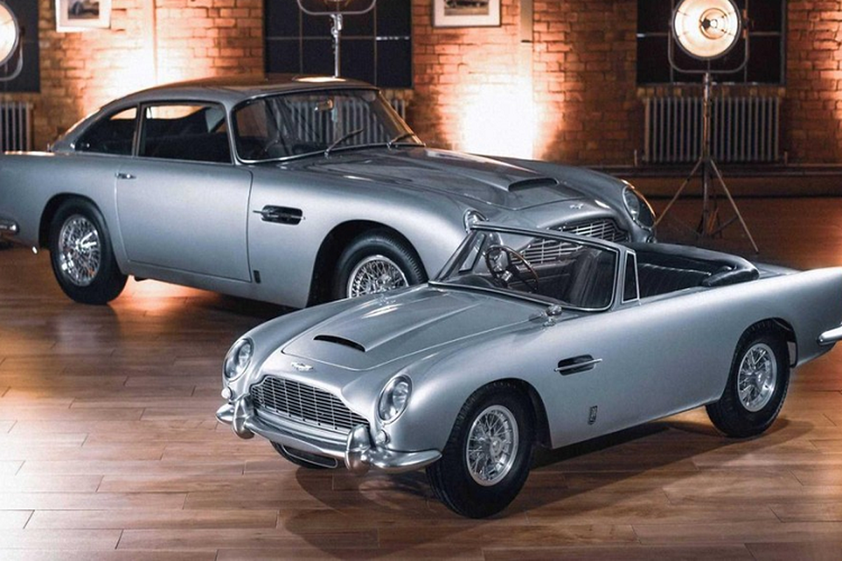 Sieu xe Aston Martin DB5 Junior “thieu nhi” ban ra ca ty dong