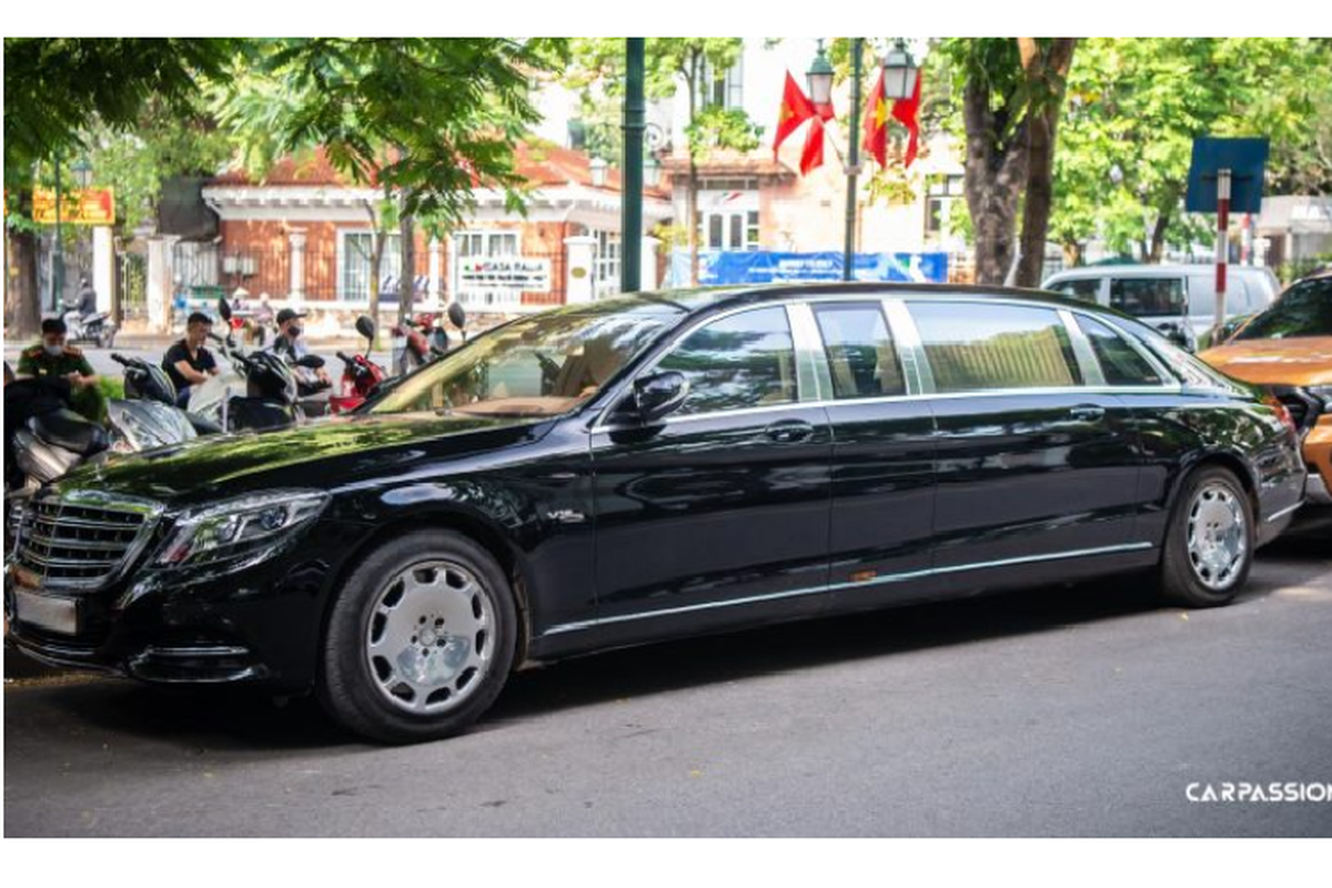 Chiem nguong Mercedes-Maybach S600 Pullman hon 34 ty o Ha Noi