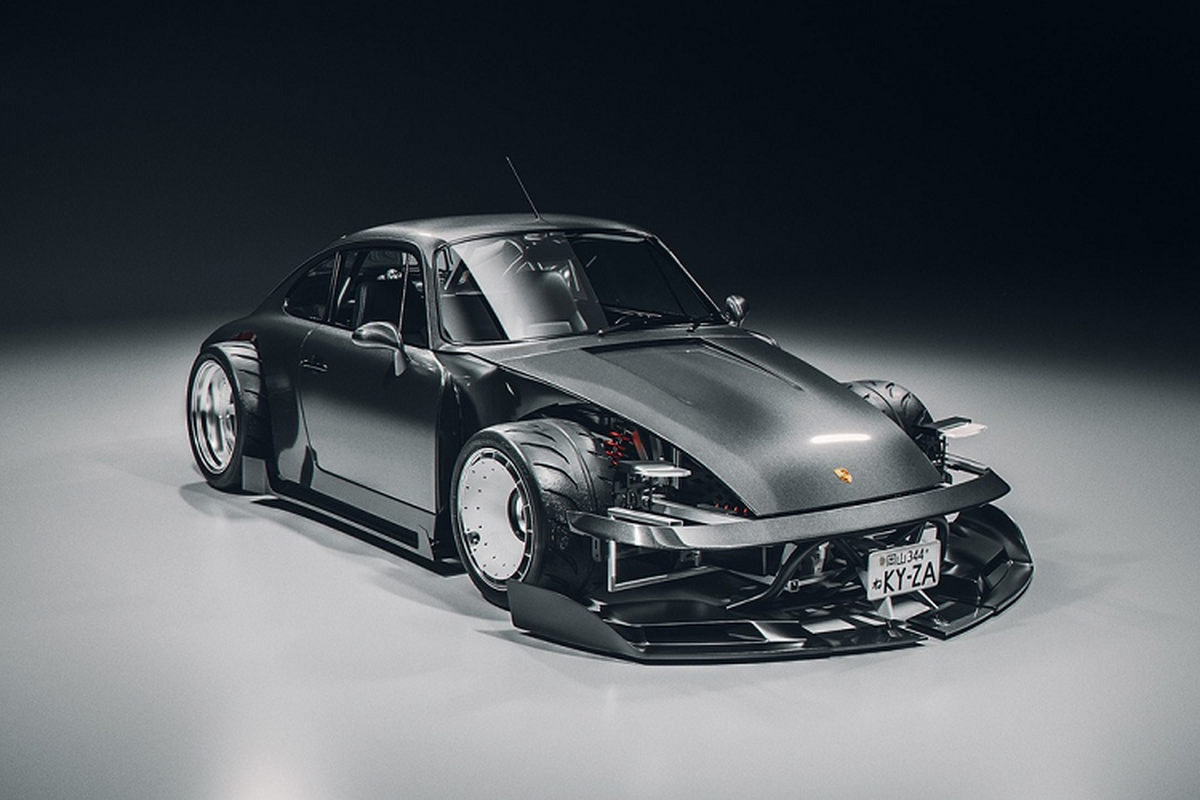 Ban do Porsche 911 theo phong cach xe dua go-kart-Hinh-2