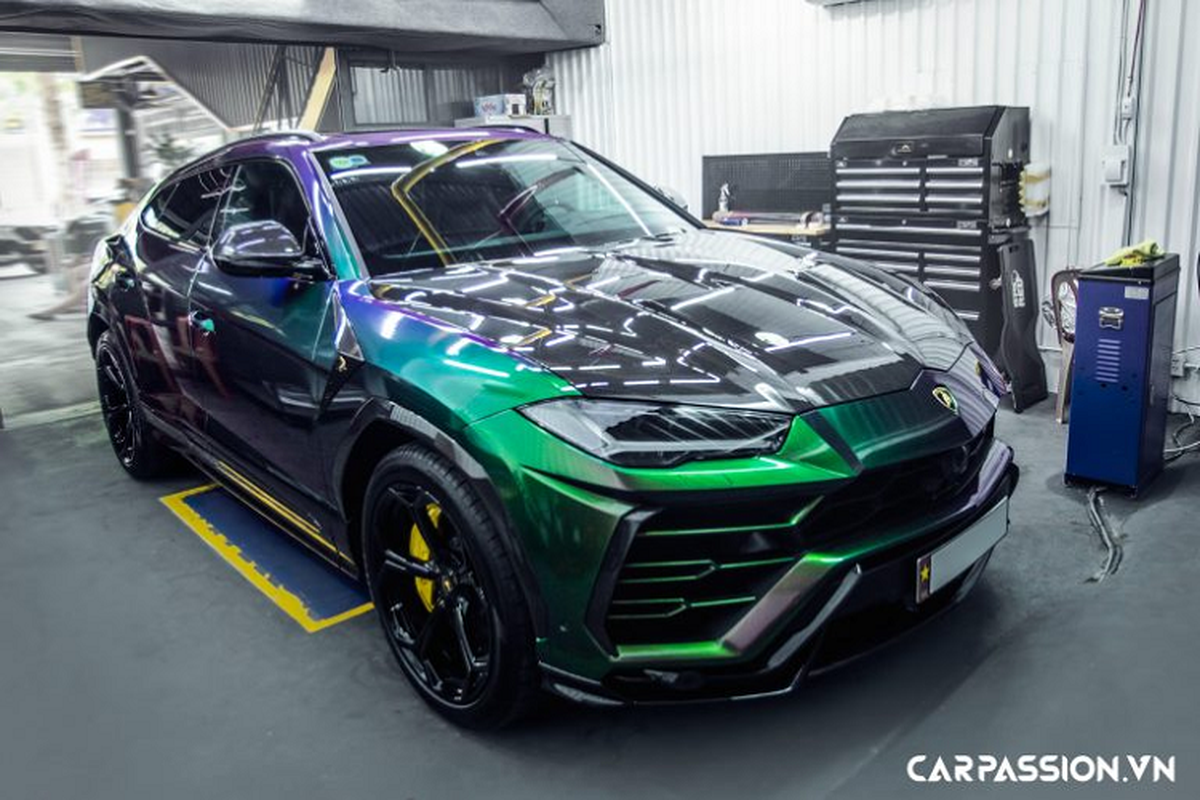 Sieu SUV Lamborghini Urus do TopCar sieu chat tai Viet Nam