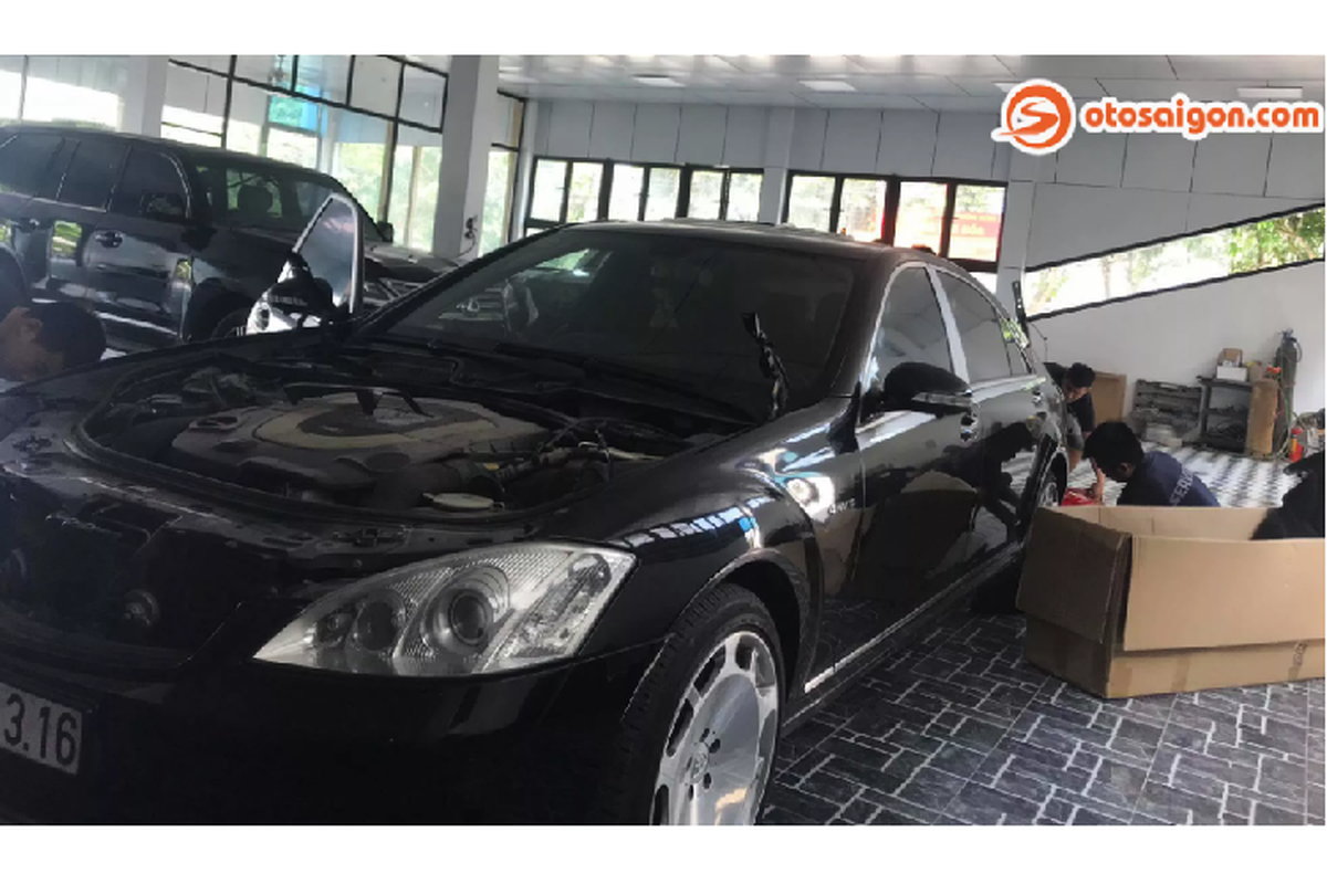 Tho Viet do Mercedes-Benz S500 cu len Maybach chi 390 trieu dong-Hinh-5