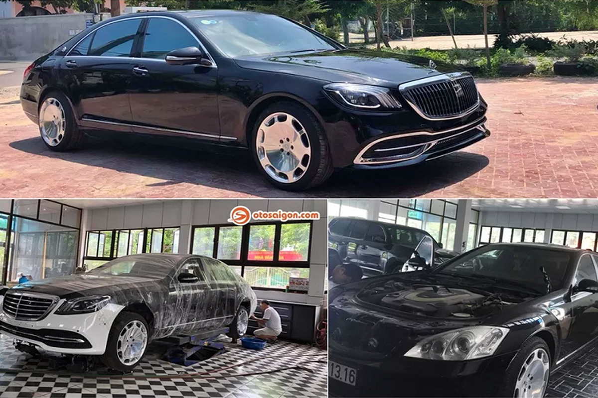 Tho Viet do Mercedes-Benz S500 cu len Maybach chi 390 trieu dong