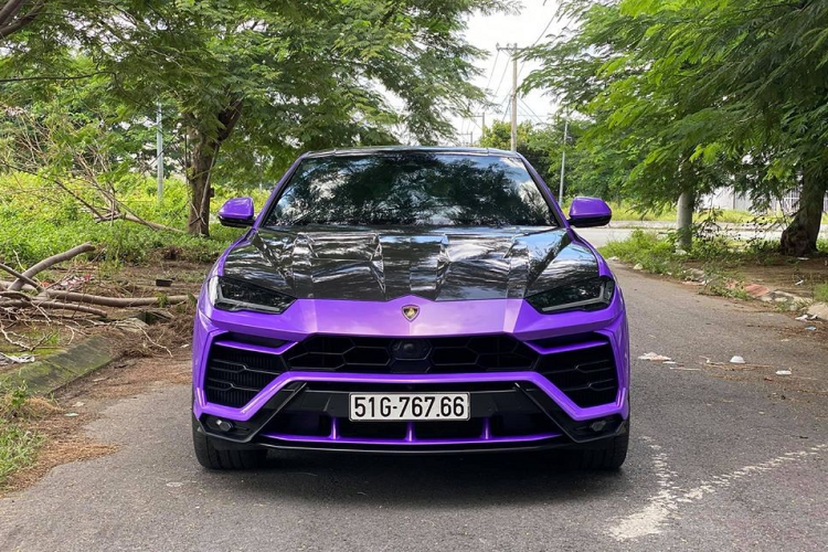 Sieu SUV Lamborghini Urus hon 20 ty mau doc nhat Viet Nam