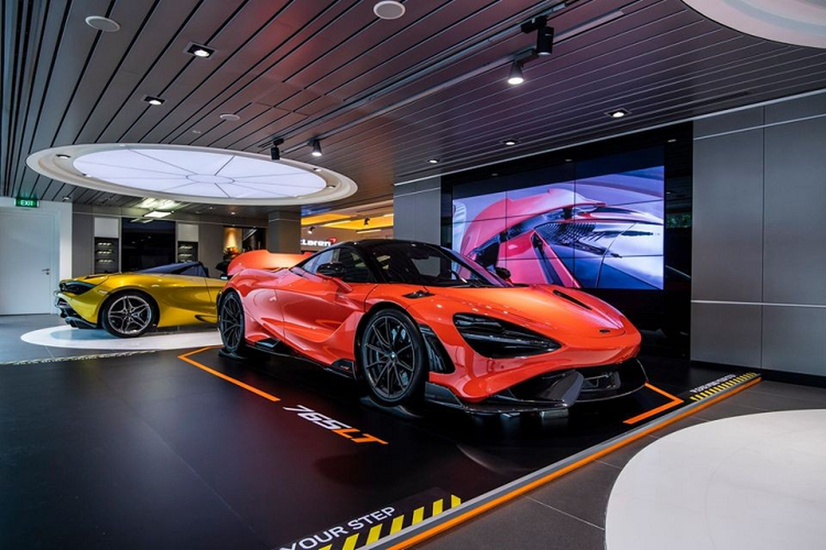 McLaren 765LT gan 30 ty dong chao hang dai gia Dong Nam A