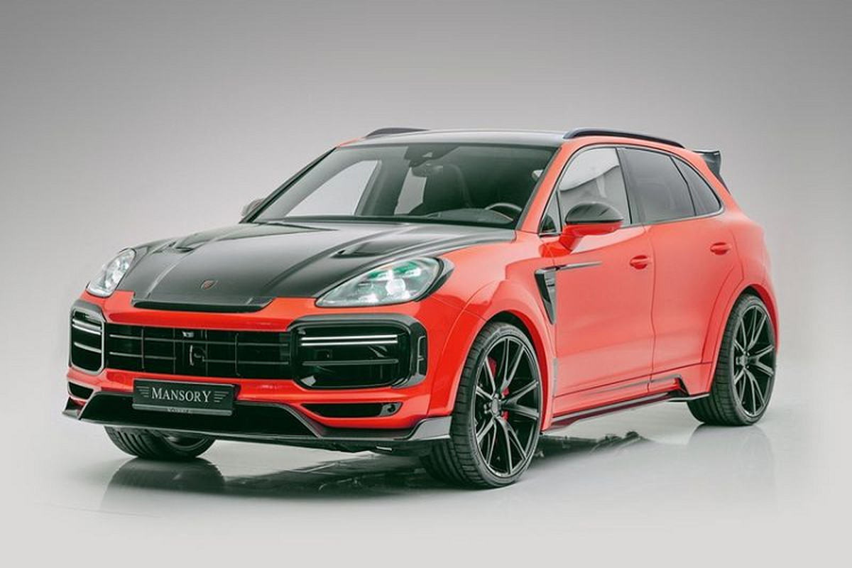 Porsche Cayenne moi hoa “manh thu” duoi ban tay cua Mansory