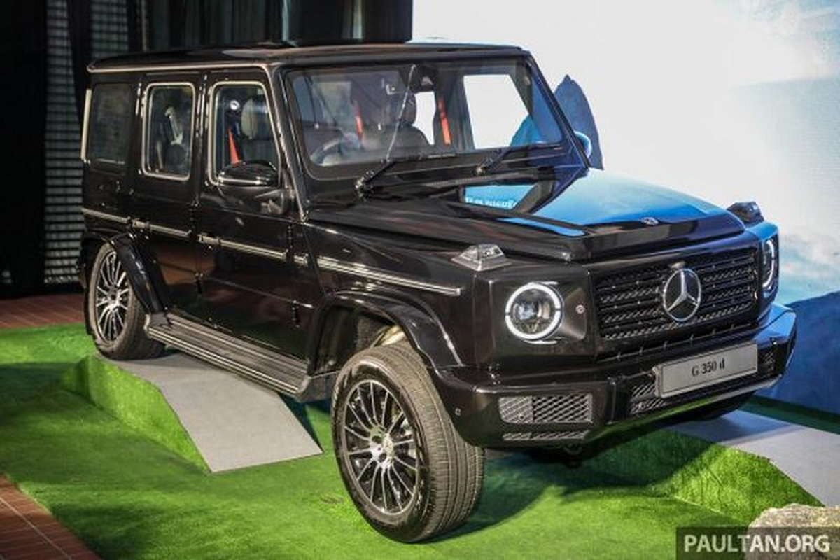 Can canh Mercedes-Benz G350d gia re tu 5,6 ty dong tai Malaysia