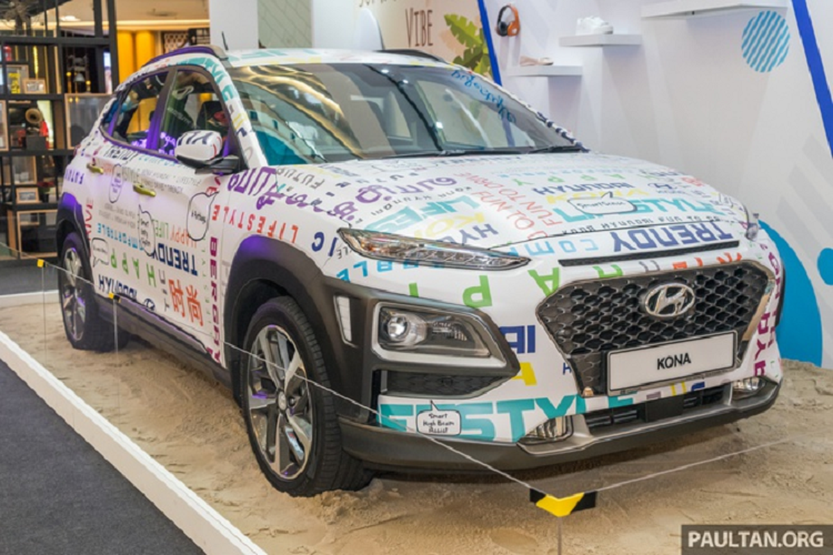 Hyundai Kona 2021 moi tu 634 trieu dong tai Malaysia