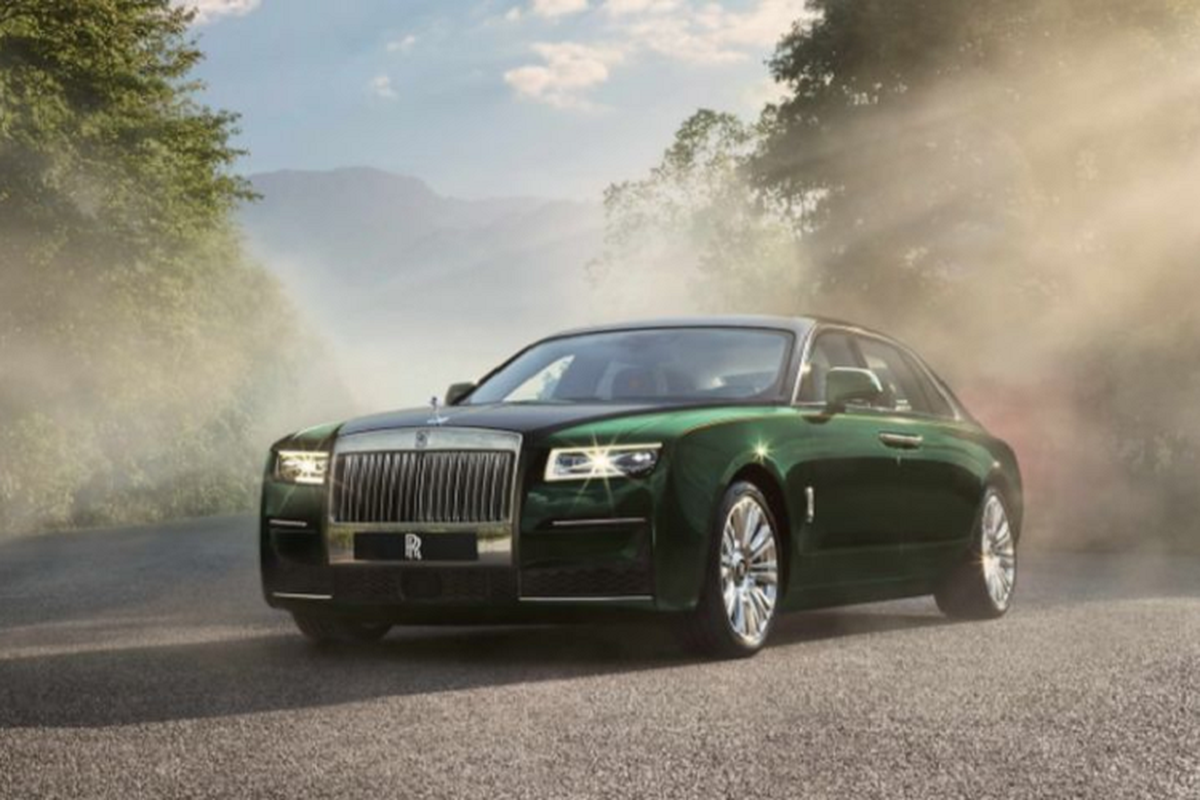 Xe sieu sang Rolls-Royce Ghost 2021 them ban than dai Extended