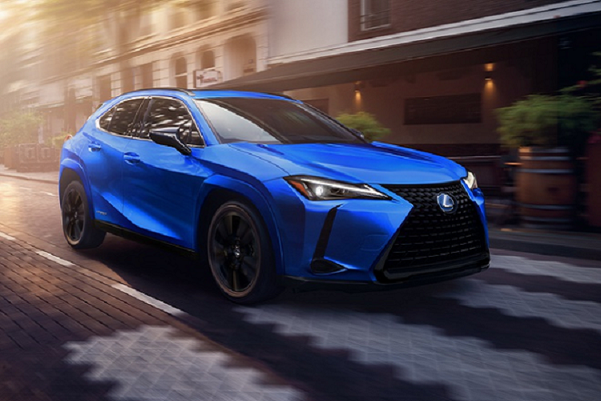 Lexus UX Black Line 2021, gioi han 1.000 chiec tai Trung Quoc