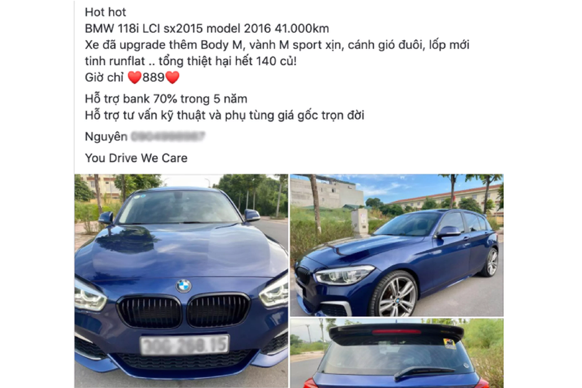 BMW 118i doi 2015 hon 800 trieu, ngang Mazda3 o Viet Nam-Hinh-3