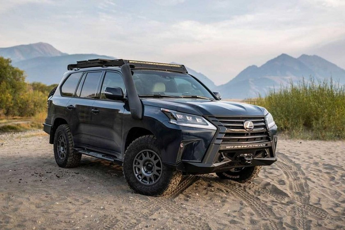 Lexus J201, SUV hang sang viet da manh gan 550 ma luc