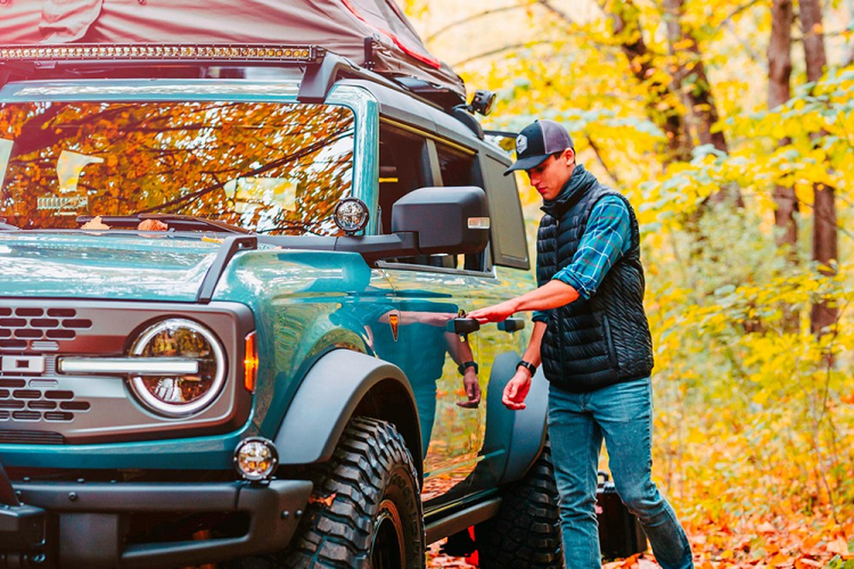 Ford Bronco Overland moi, 