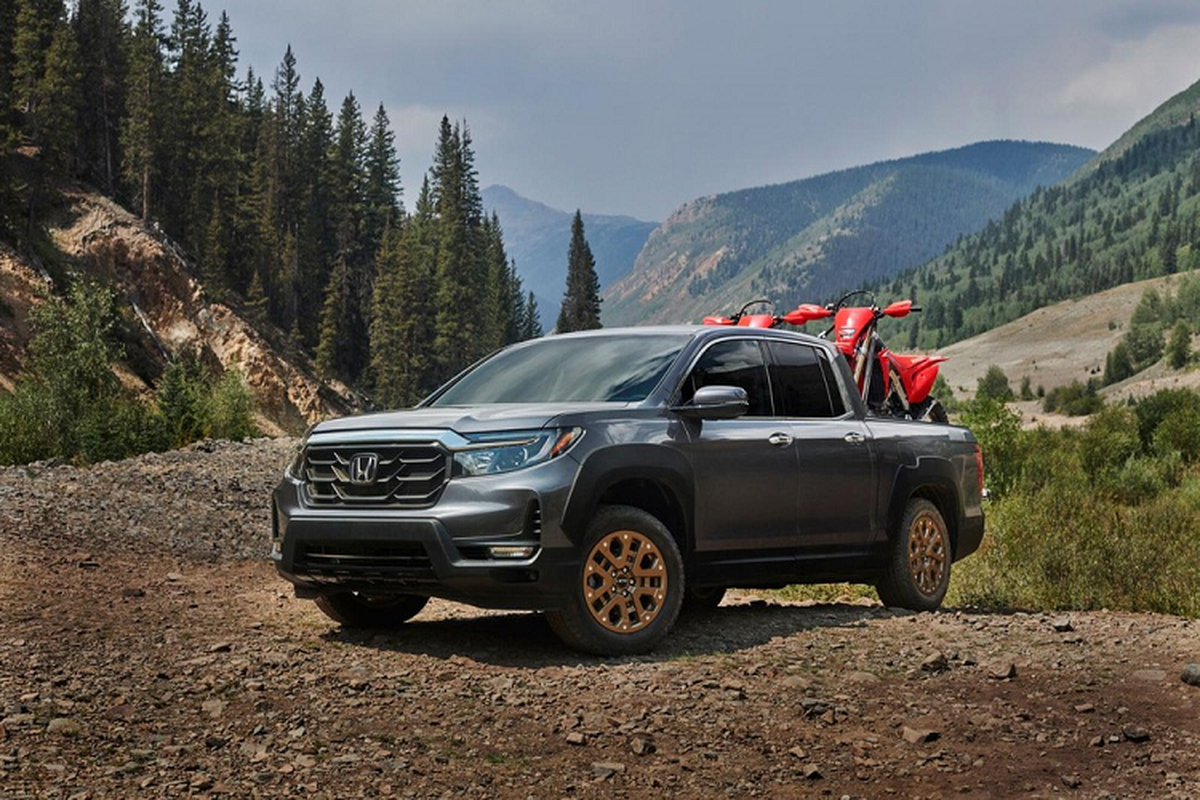 Honda Ridgeline 2021 trinh lang, 