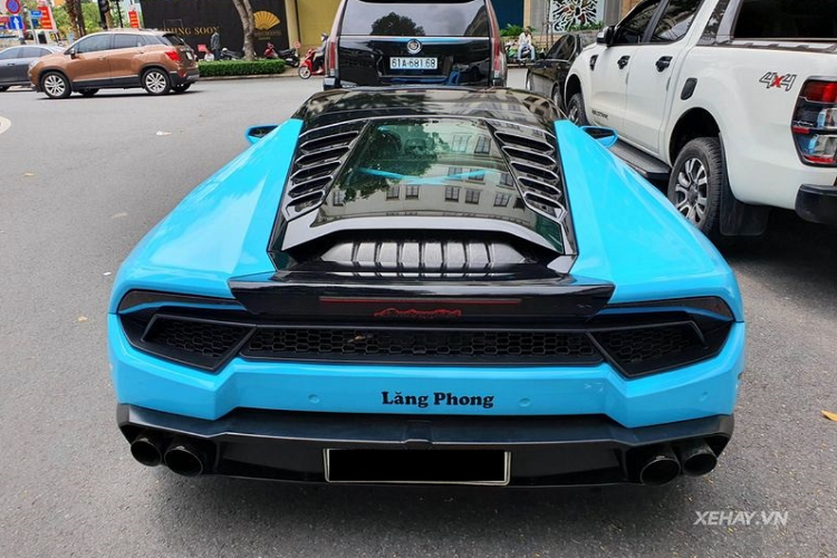 Lamborghini Huracan gan 20 ty, vao Nam ra Bac nhu 