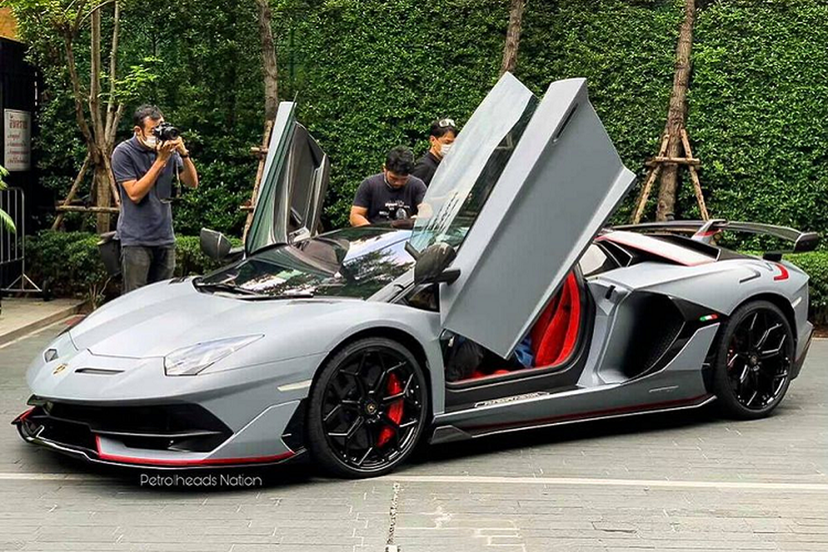 Dai gia Thai tau Lamborghini Aventador SVJ Roadster dac biet