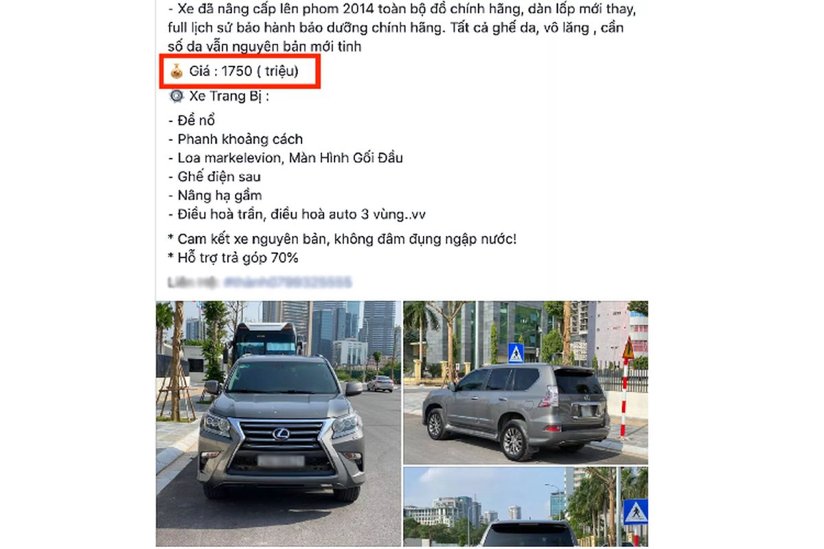 Tai sao chiec xe sang Lexus GX460 nay chi 1,7 ty tai Ha Noi?-Hinh-3