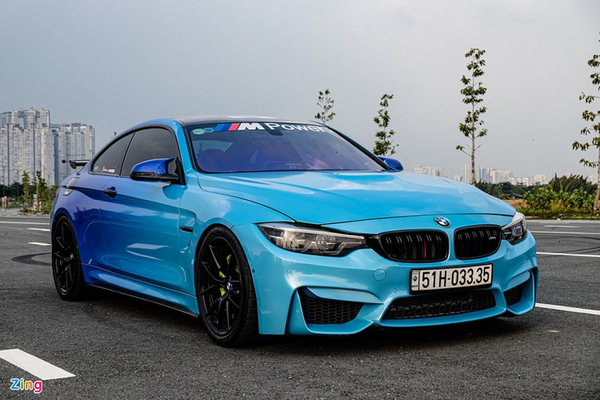 BMW M4 F82 do tien ty, manh 600 ma luc tai Sai Gon