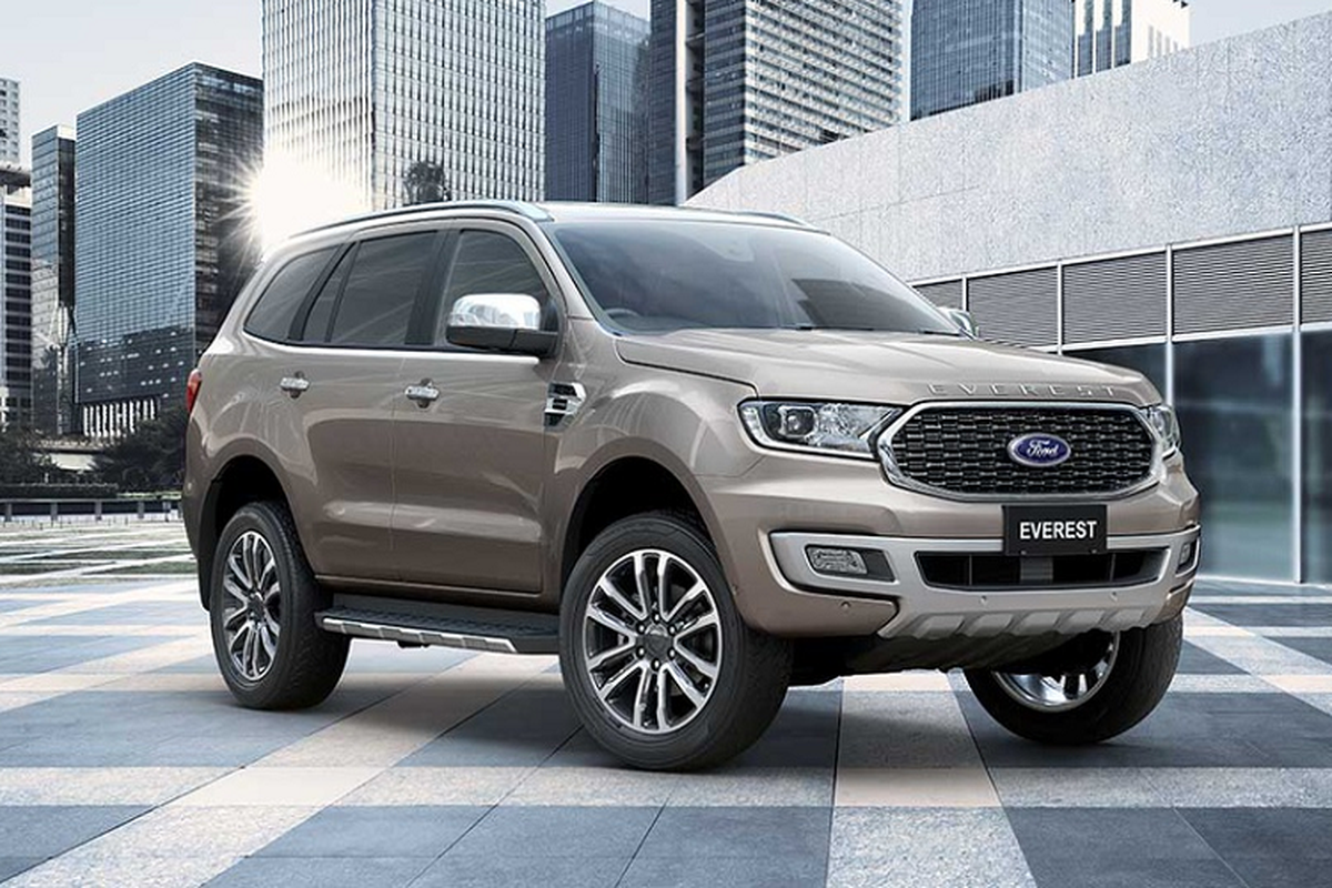 Ford Everest 2021 tu 965 trieu dong tai Thai, sap ve Viet Nam