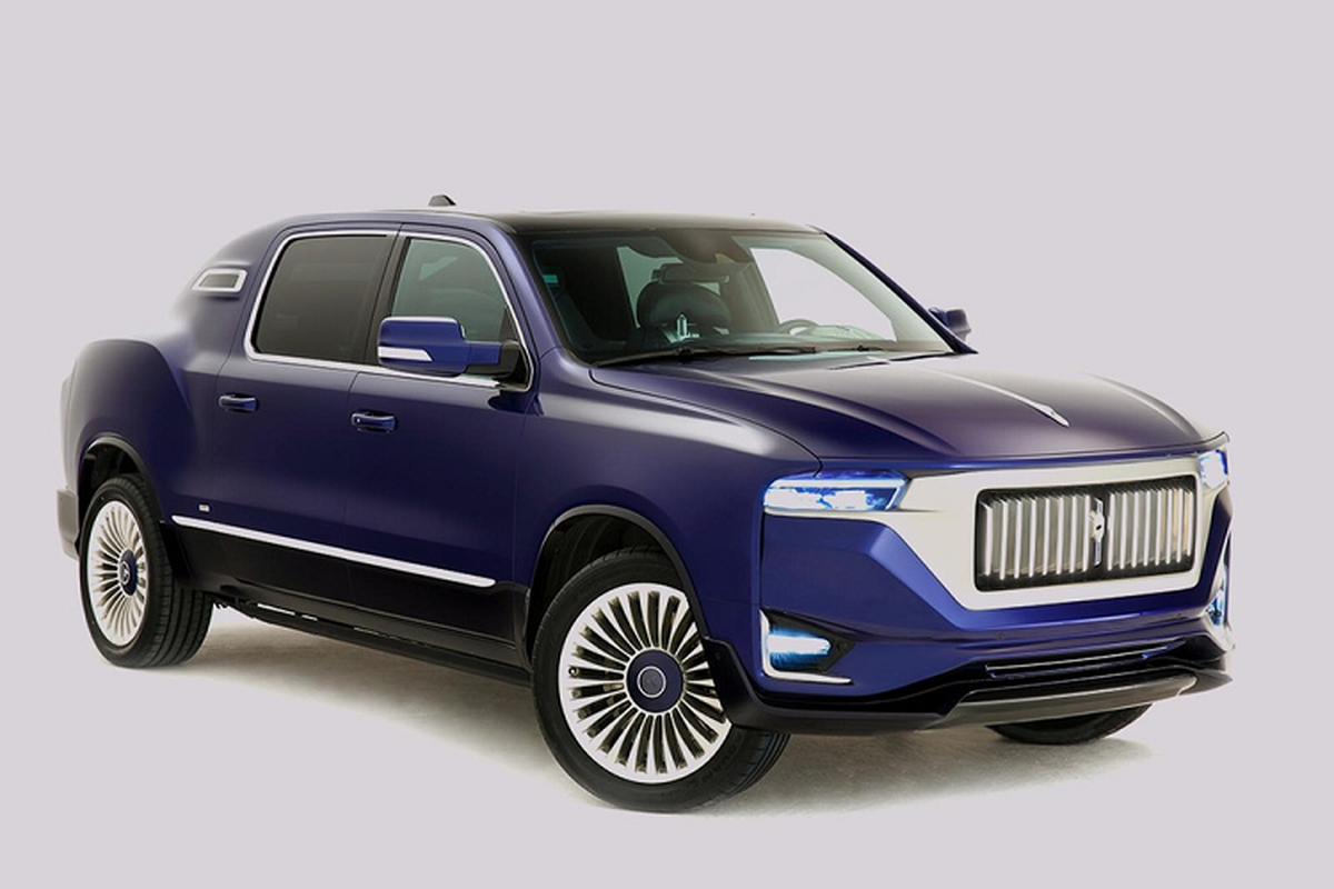 Sieu limousine Aznom Palladium dia hinh, phong cach Rolls-Royce