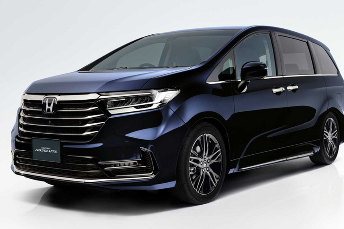 Honda Odyssey 2021 cua dong mo van tay, gan 800 trieu dong