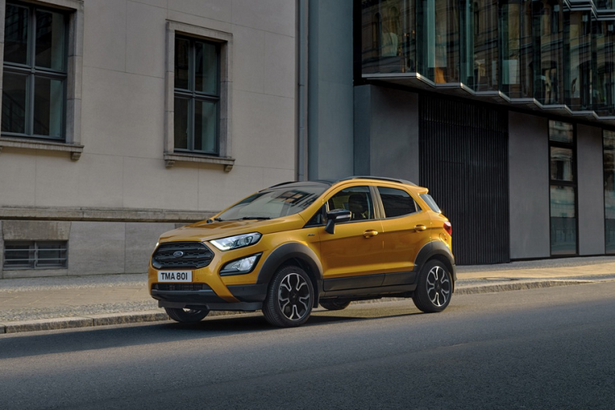 Chi tiet Ford EcoSport Active 2021 tu 28.250 USD tai Anh