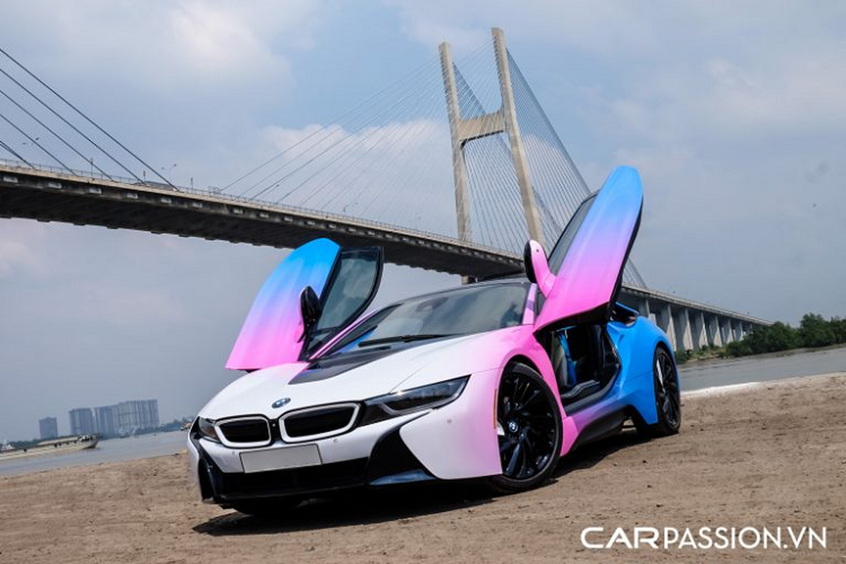 Sieu xe BMW i8 gia re phong cach an tuong o Sai Gon