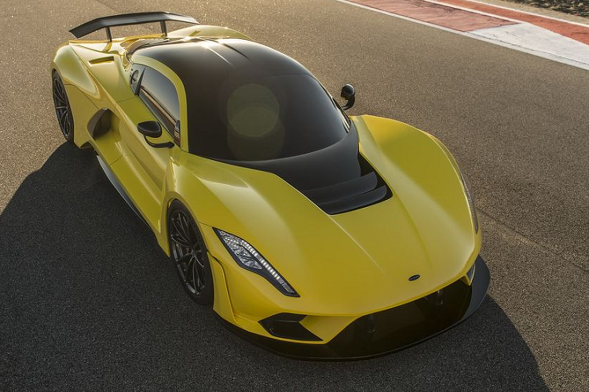 Sieu xe Hennessey Venom F5 nhanh nhat the gioi sap ra mat