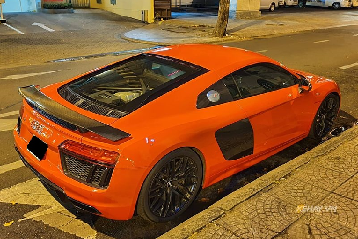 Sieu xe Audi R8 V10 Plus “tai xuat” cung chu nhan tai Sai Gon-Hinh-5