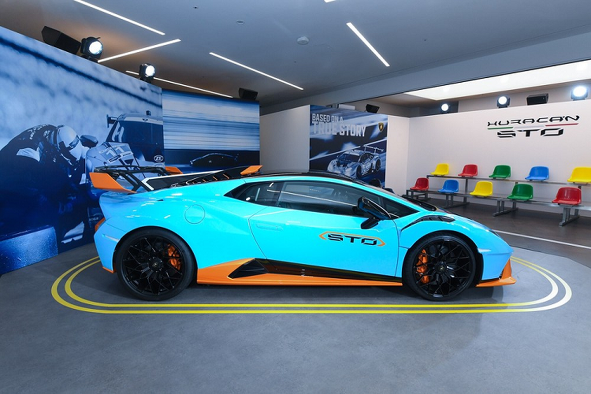 Sieu xe Lamborghini Huracan STO lan dau ra mat tai chau A-Hinh-3