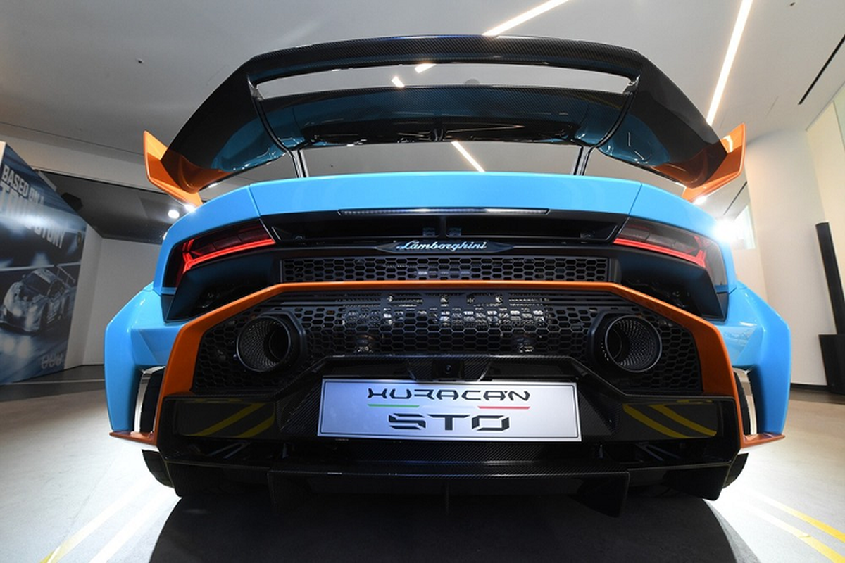 Sieu xe Lamborghini Huracan STO lan dau ra mat tai chau A-Hinh-5