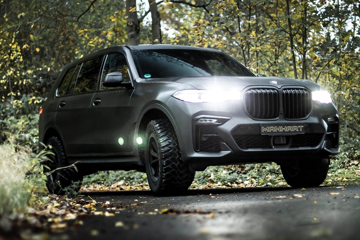 SUV hang sang BMW X7 M50i phong cach ham ho tu Manhart